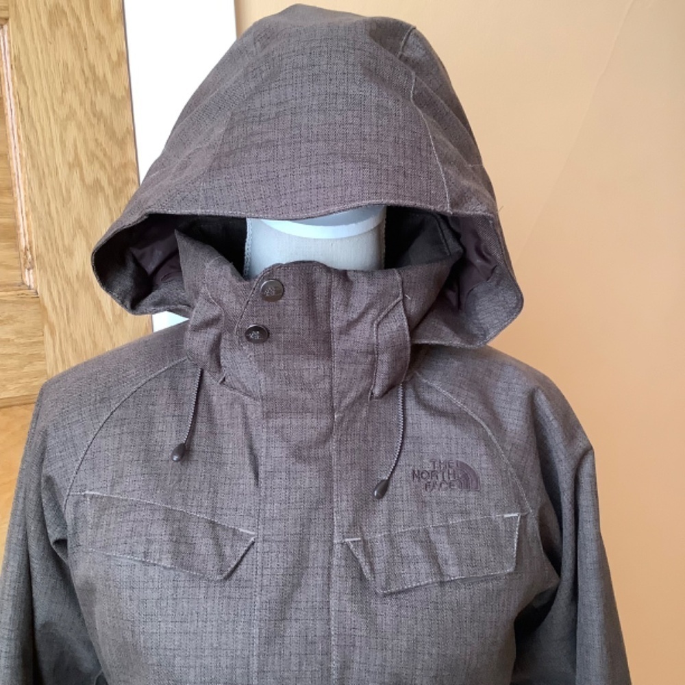 THE NORTH FACE HyVent 600 Belted Puffer Coat Size S - Picture 3 of 16